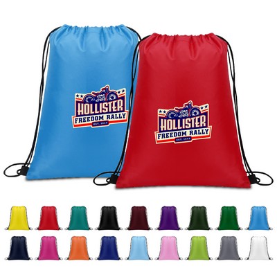 Polyester Sport Drawstring Backpack