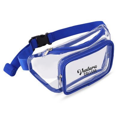 Two Pocket PVC Fanny Pack