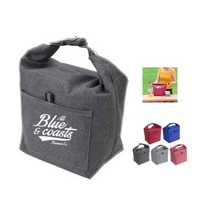 Roll-Top Lunch Tote Bag