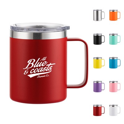 14oz Insulated Stainless Steel Coffee Mug Cup