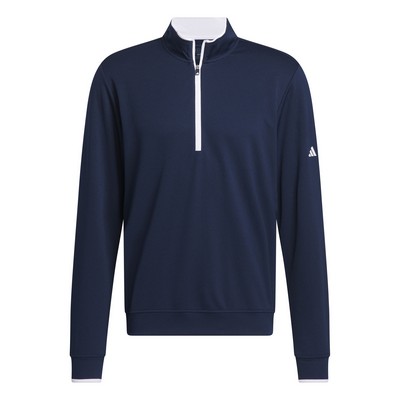 Adidas UPF Lightweight Golf 1/4 Zip - College Navy