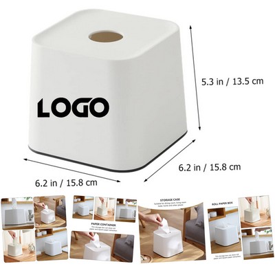 Roll Tissue Box Paper Towel Container