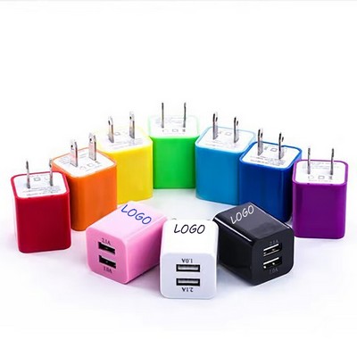 Dual Usb Port Wall Charger