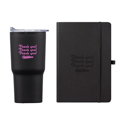 Eccolo® Cool Journal/Bexley Tumbler Gift Set