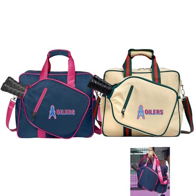 Waterproof Pickleball Bag with Shoe Compartment