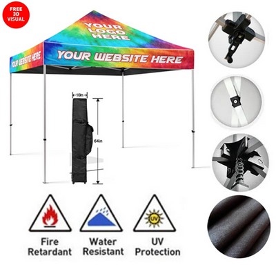 10'x10' Heavy Duty Advertising Canopy Tent