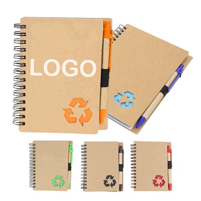 Eco-Friendly Notebook with Pen