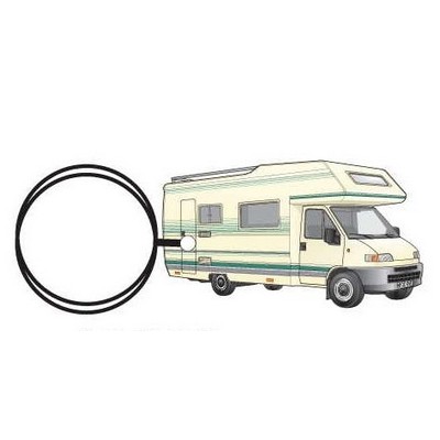 Recreational Vehicle 2 Executive Keychain w/Mirrored Back (6 Square Inch)