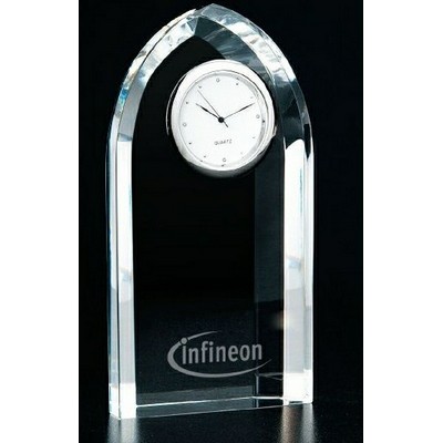 Arch Crystal Clock