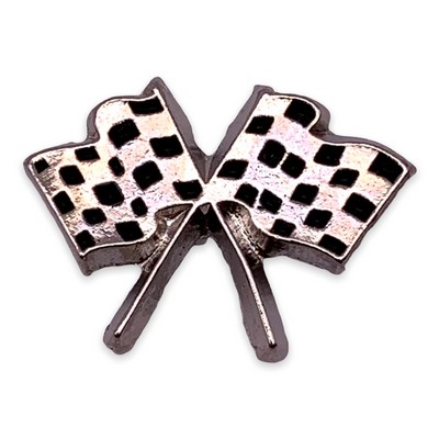 Checkered Flags Lapel Pin