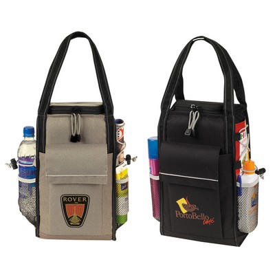 Leakproof Insulated Cooler Wine Tote (8.5"x14"x5.5")