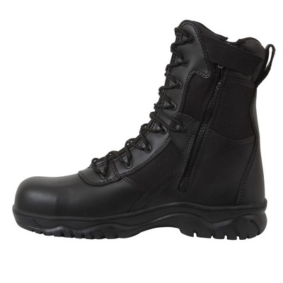 Forced Entry 8" Side Zipper Composite Toe Tactical Boots