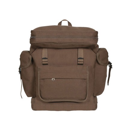 Brown European Style Rucksack