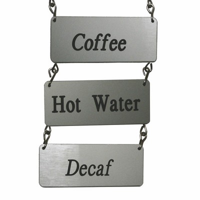 Stainless Airpot Identification Chain Variety (3 Pack)