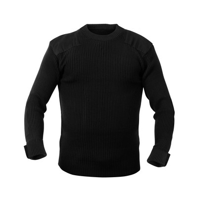 Gov't Type Acrylic Commando Sweater - Black, O.D., Navy (4XL)