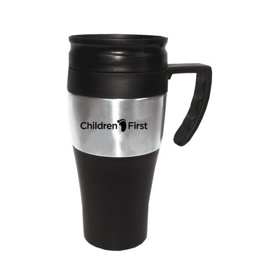 16 Oz. Stainless Steel Travel Mug