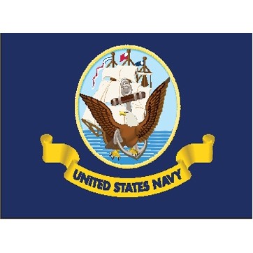 United States Navy Nylon Flag (3'x5')