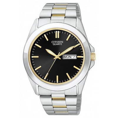 Citizen Quartz Men's Analog Two-Tone Stainless Steel Watch