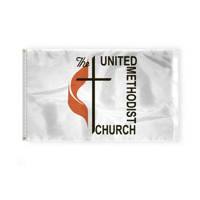 Methodist Flags 3x5 foot