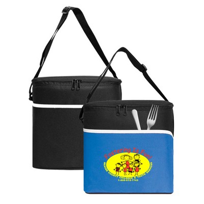 600D Large Polyester Outliner 12 Can Cooler Bag