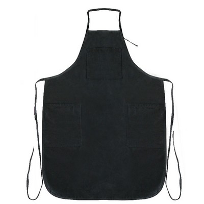 Nylon Apron with Adjustable Neck and Waist Ties