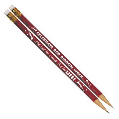 Celebrate Red Ribbon Week Pencil