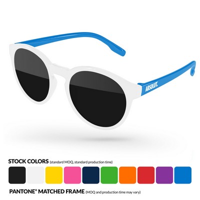 2-Tone Vicky Sunglasses W/ 1 Color Temple Imprint