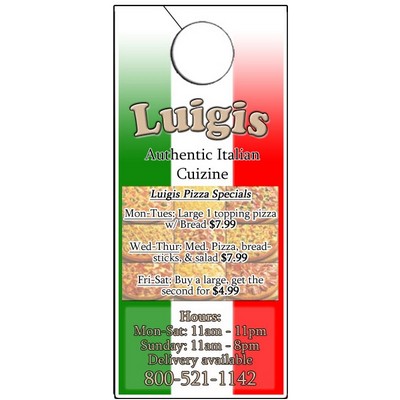 Full Color Door Hanger (4 1/4"x11")