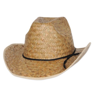 Western Cowboy Hat w/ Shoelace Band