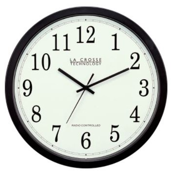 14" Atomic Analog Wall Clock