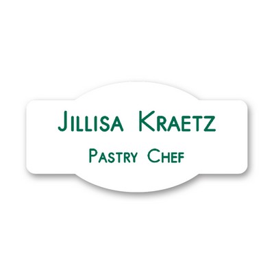 Deluxe Plastic Name Badge