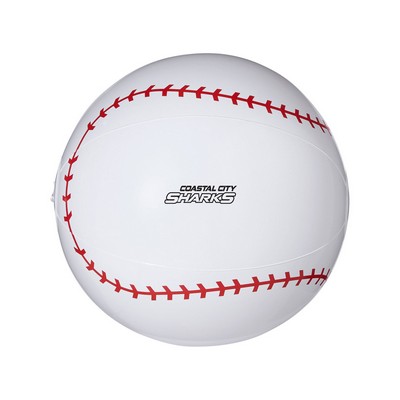 16" Baseball Beach Ball