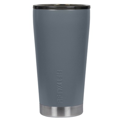 16oz Slate Grey Tumbler with Smoke Cap