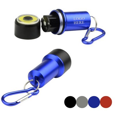 Aluminum Alloy Flashlight W/ Carabiner