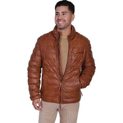 Men's Horizontal Ribbed Jacket