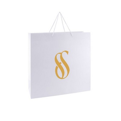 180GSM Kraft Eurototes Shopping Bag(11.8x5.9x11.8'')