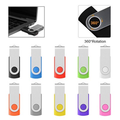 8GB Swivel USB Flash Drive