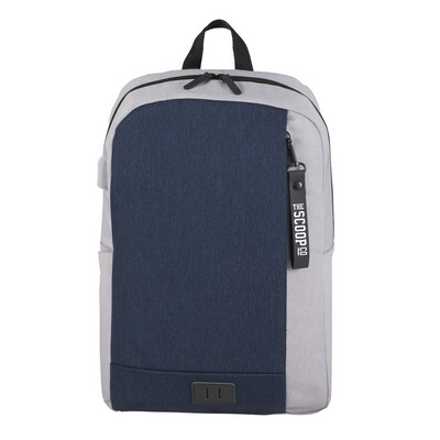 NBN Whitby Slim 15'' Computer Backpack w/ USB Port