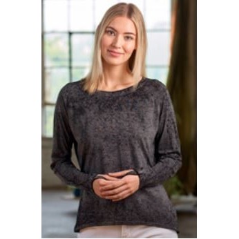 Ladies' ZEN Jersey High-Low Long Sleeve Tee