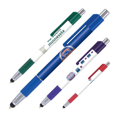 Chromatic Stylus Plastic Pen (Full Color Imprint)