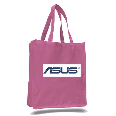 Heavy Canvas JUMBO Tote--Pink-- (Printed)