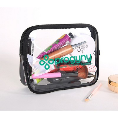 Triangle Waterproof PVC Makeup Bag