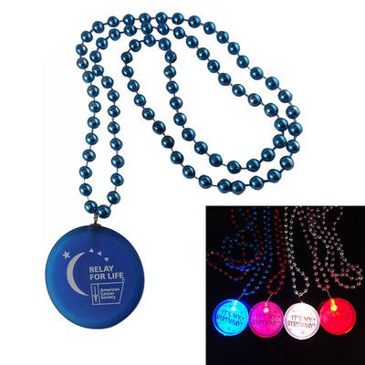 Beaded Led Necklace