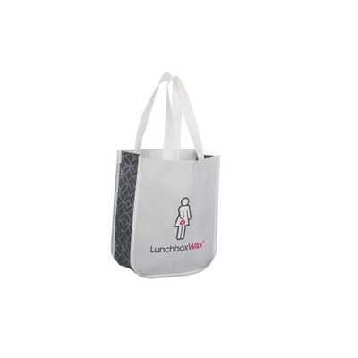 Small Laminated Non-Woven Shopper Tote