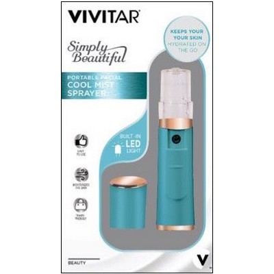 Vivitar® Blue Portable Facial Cool Mist Sprayer