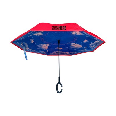 Double Layer Folding Inversion Umbrella