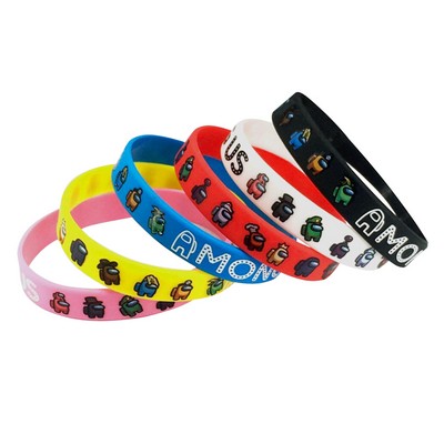 Silicone Wristband with Full Color Logo