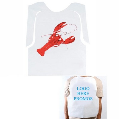 Disposable Plastic Lobster Bibs