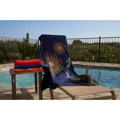 MaxxColor Deluxe Beach Towel ( 35" x 60" )