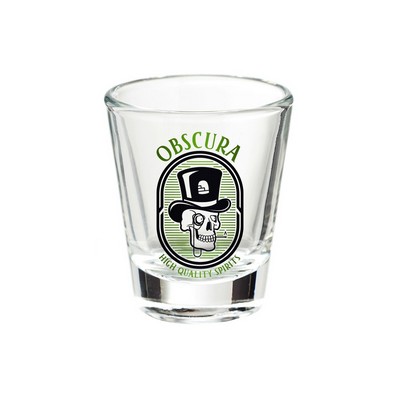 1.75 oz. Ardent Round Shot Glass (2 Color Imprint)